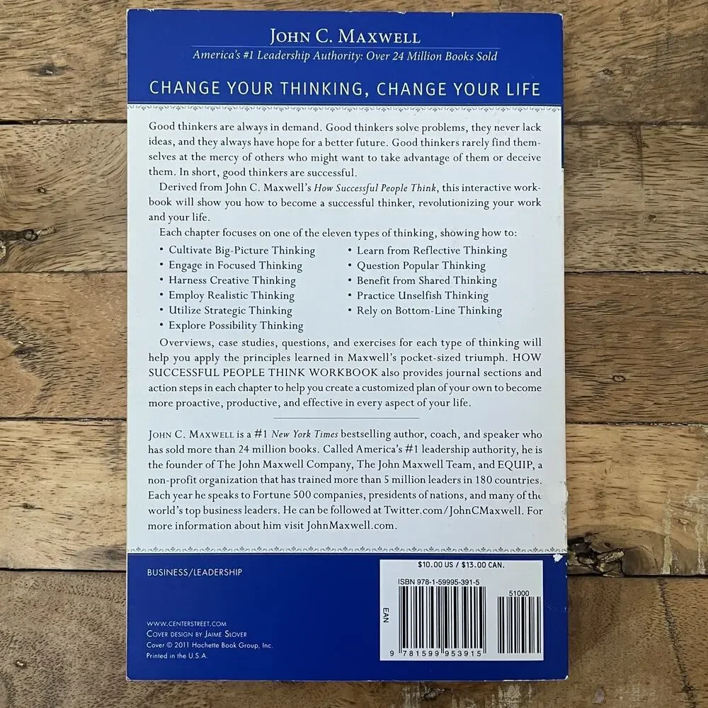 Lot of 7 John C. Maxwell Books Titles Shown Hardcover and Paperback